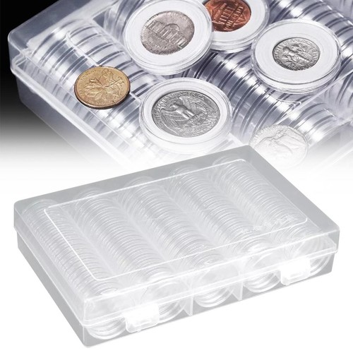 Universal 100pcs coin cases - 100pcs,