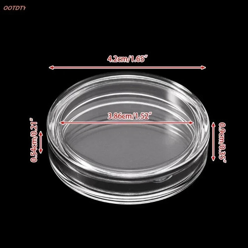 6mm clear round acrylic - clear,