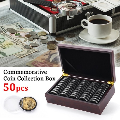 46mm coin capsules 50pcs - coin,