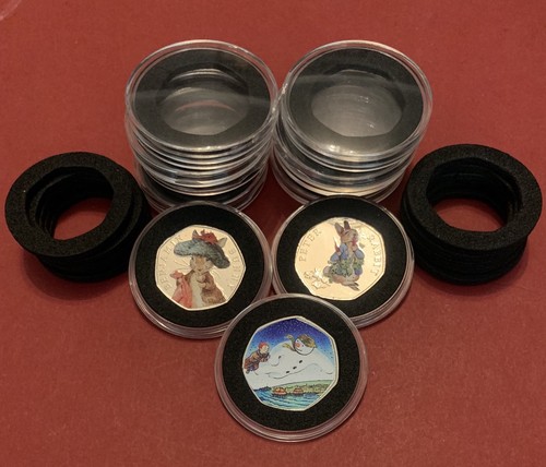 38mm clear plastic - 20,