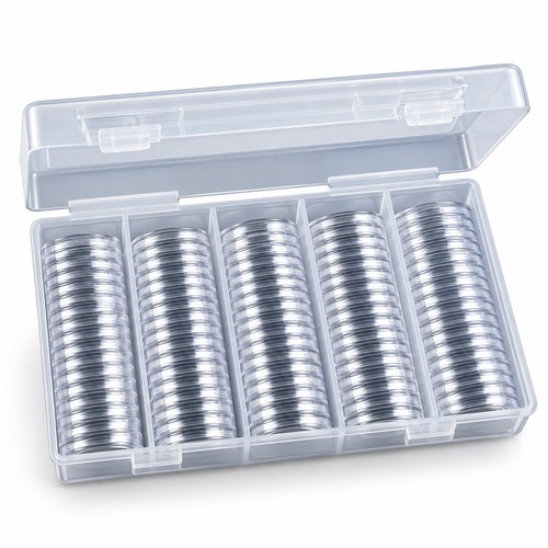 100pcs clear coin - 100pcs,