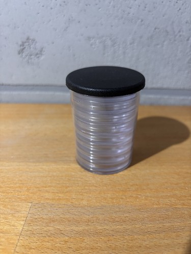 Coin capsules tube - capsules, in