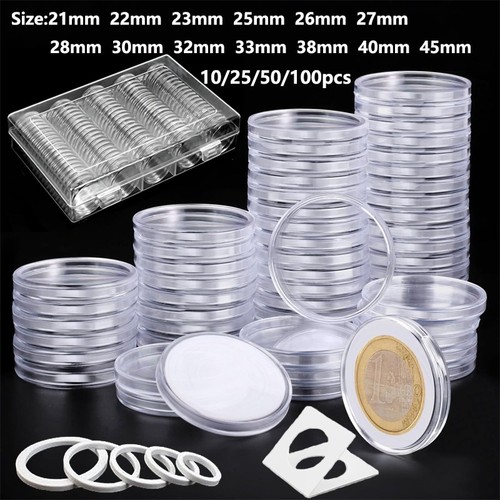Coin capsules storage - coin,