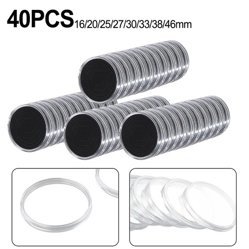 Coin capsule 40pcs - capsule,
