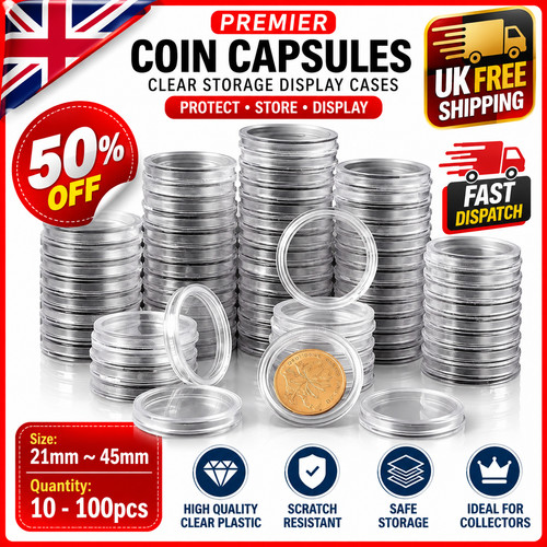 Premier padded clear coin - padded,