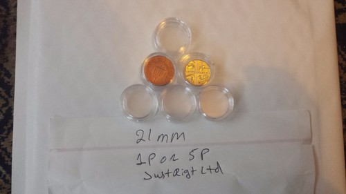 Coin capsules coins - mm,