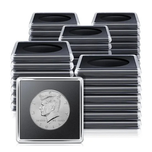 100 square coin protective - 100,