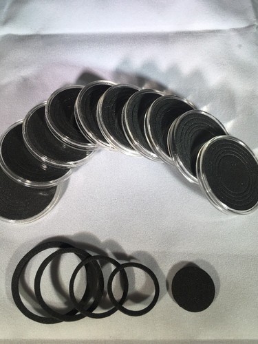 40mm coin capsules inserts - 10,