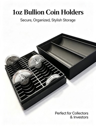 1oz silver coin - holder, 32